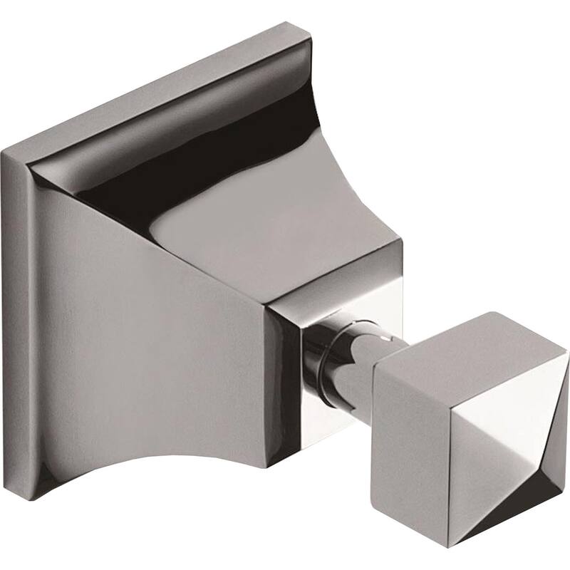 Atlas Homewares 2-3/4 Inch Projection Single Prong Robe and Coat Hook - Polished Chrome