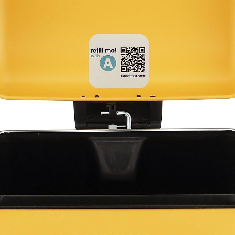 happimess Betty Retro 8-Gallon Step-Open Trash Can