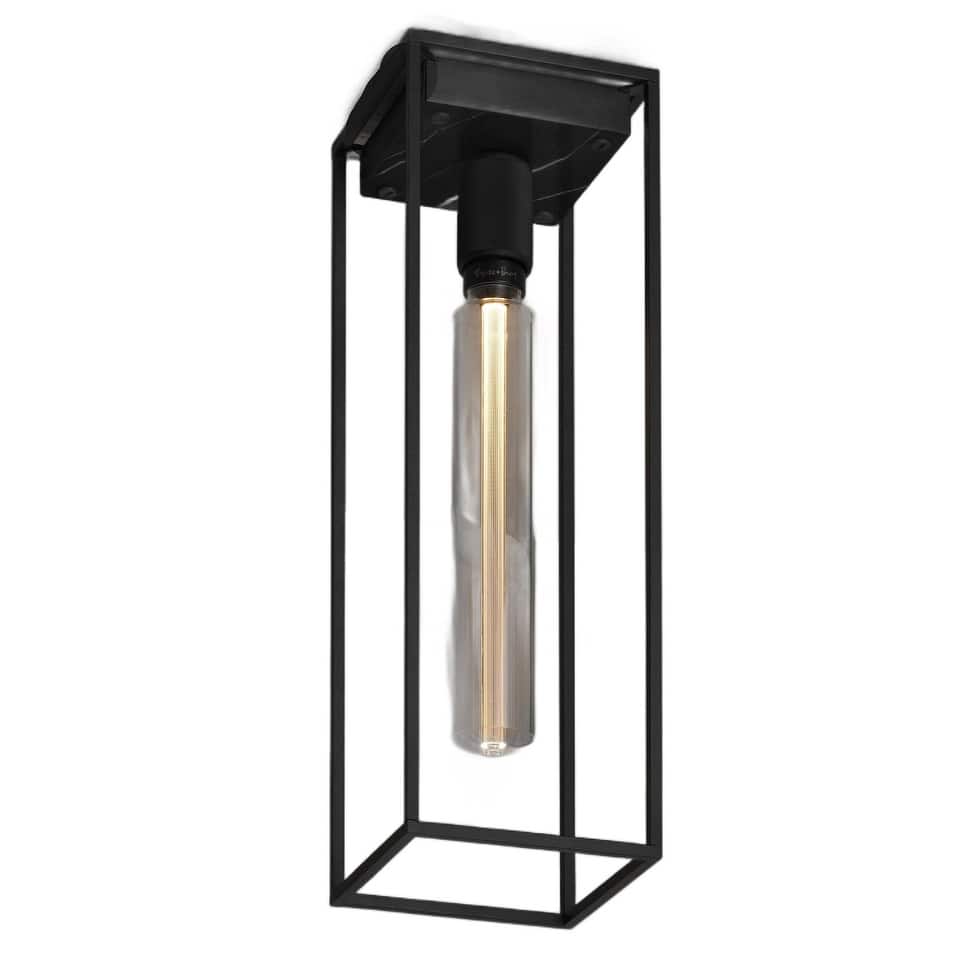Buster + Punch NCA-02279 Caged 7" Wide Semi-Flush Ceiling Fixture