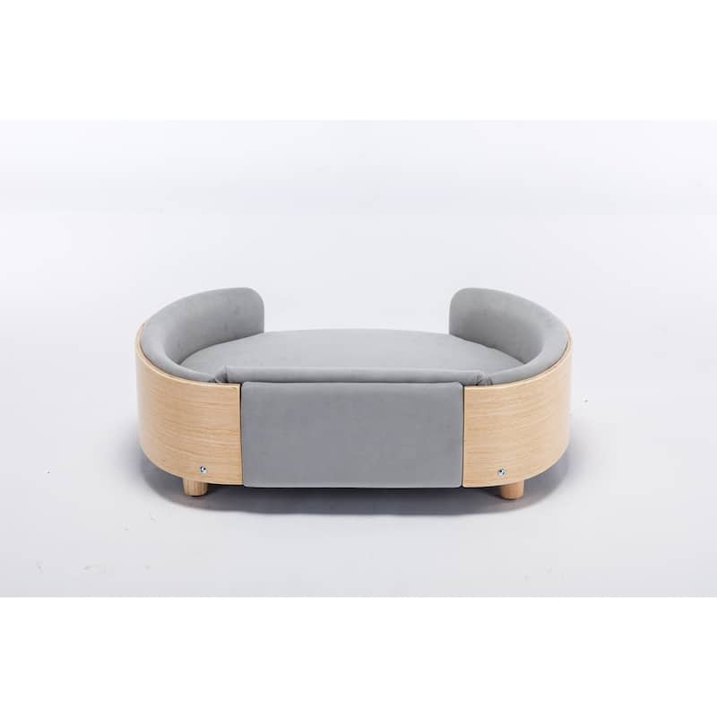 Scandinavian style Elevated Dog Bed Pet Sofa