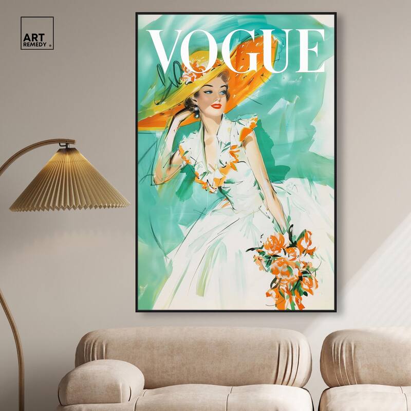 In the Summer Breeze Cover Canvas by Art Remedy