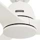 preview thumbnail 11 of 15, Hunter + Jasmine Roth 52" Malden Ceiling Fan and Handheld Remote - Contemporary, Modern - Designer!