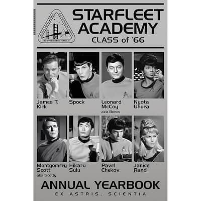 Star Trek- Academy Class of 66 Art Poster - 24 x 36 Inch