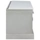 preview thumbnail 24 of 48, Storage Bench with 2 Drawers and 2 Cabinets, Shoe Bench with Removable Cushion for Living Room