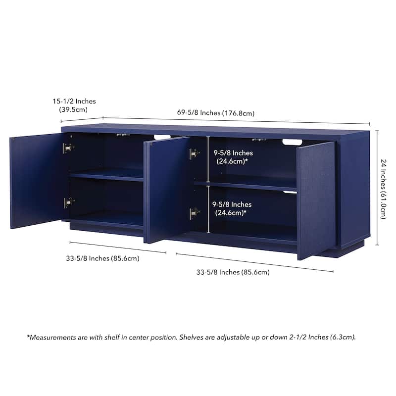 Hanson Rectangular TV Stand for TV's up to 75"
