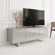 preview thumbnail 1 of 0, Eldridge Media Cabinet in Glossy Chateau Gray