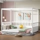 preview thumbnail 3 of 11, Full Canopy Floor Bed with 21.45" Rails, Curtain Ready