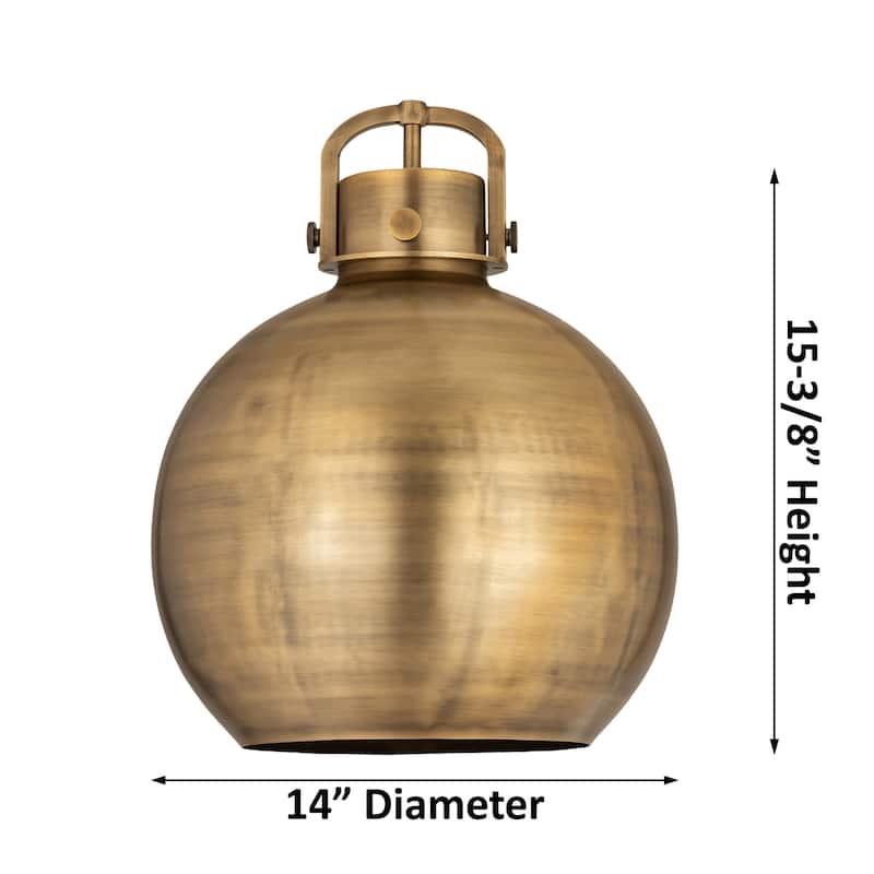 Innovations Lighting 410-1PL-16-14 Newton Sphere Pendant Newton Sphere