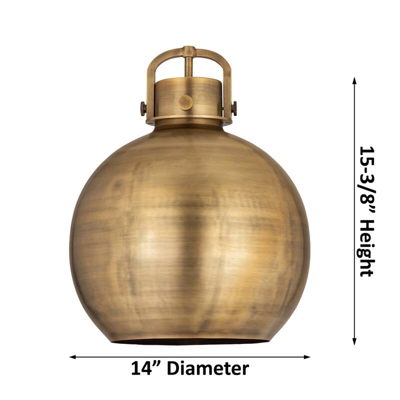 Innovations Lighting 410-1SL-19-14 Newton Sphere Pendant Newton Sphere