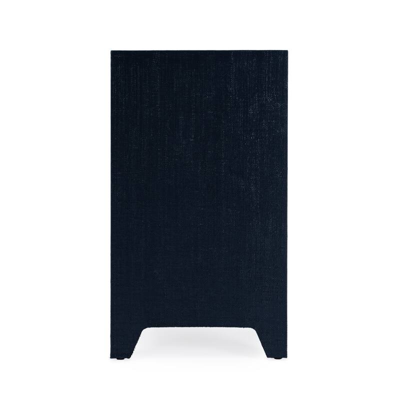 Bar Harbor Raffia 1 Drawer Nightstand