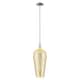 Option Mercury Deco Swirl Shade / Polished Nickel