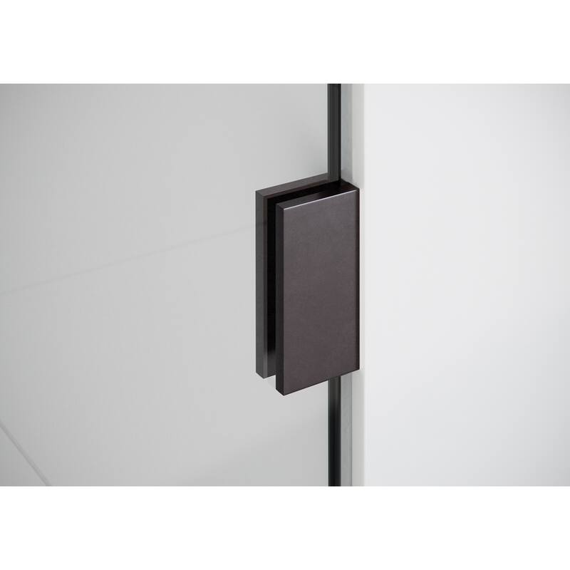 Ursa 36 in. x 78 in. Fully Frameless Glass Shower Panel - Single Fixed Panel with Gray Tint