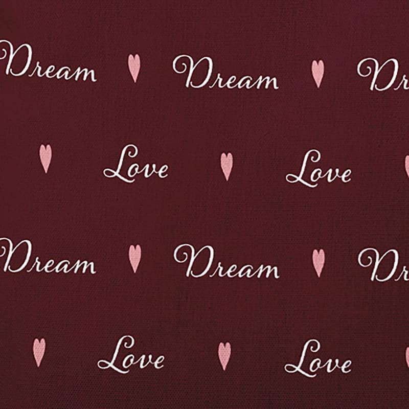 Love Dream Valentines Day Decorative Throw Pillow
