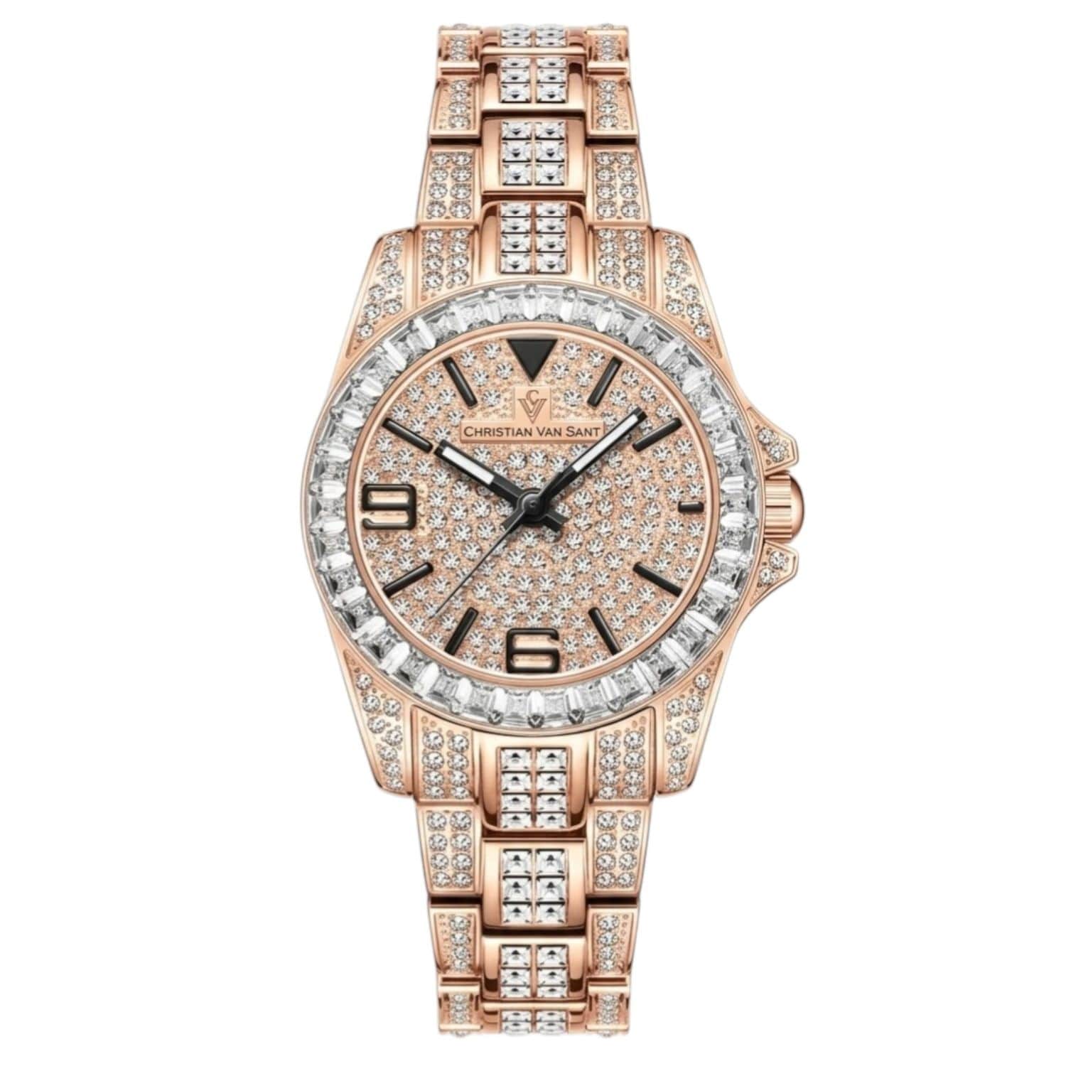 Christian Van Sant Women's Majestic Rose gold Dial Watch - CV9211 - Rose gold - One Size