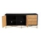 preview thumbnail 5 of 3, Origins by Alpine Larsen TV Console in Black - 64 inches in width