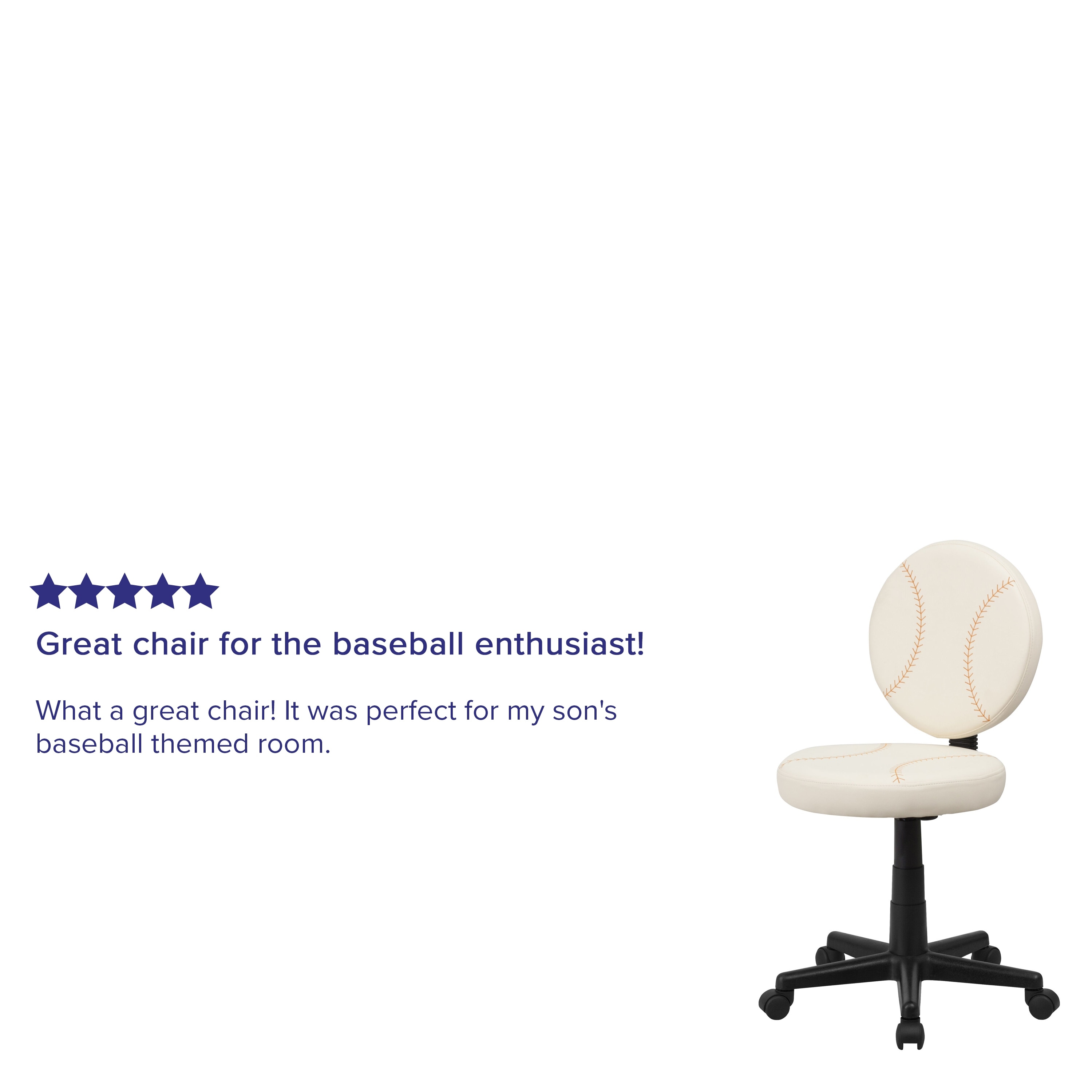 Baseball best sale desk chair
