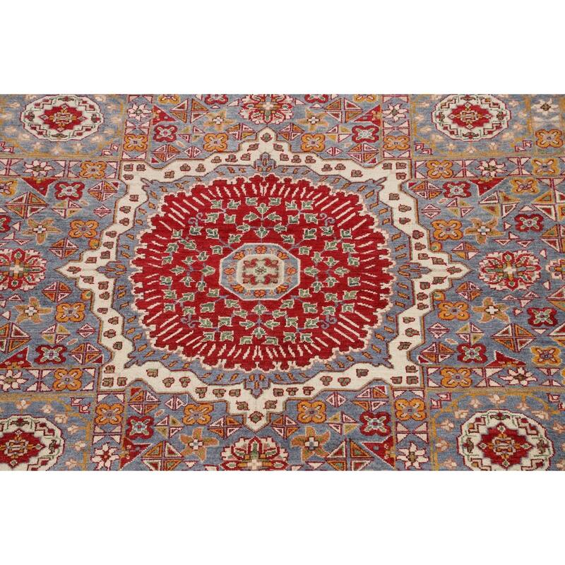 Geometric Khotan Oriental Home Decor Area Rug Wool Hand-knotted Carpet - 8'2" x 9'7"
