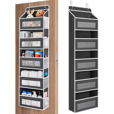 5 Shelf Hanging Door Organizer with 5 Large Capacity Pockets