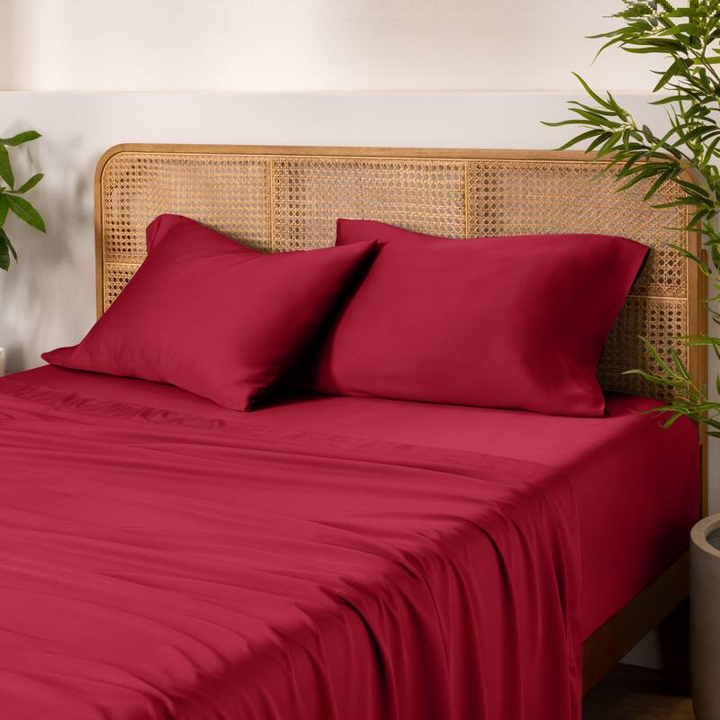 Bare Home Rayon from Bamboo Sheet Set - Deep Pocket - Breathable
