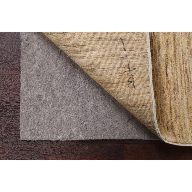 Wool Gabbeh Kashkoli Contemporary Area Rug Hand-knotted Foyer Carpet - 3'5" x 4'9"