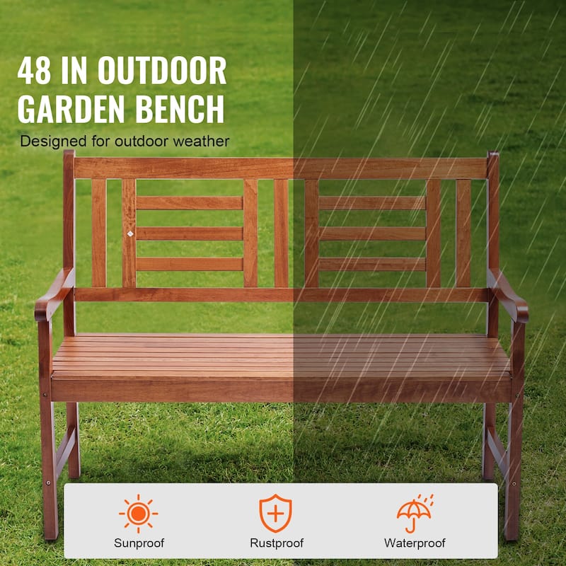 Outdoor Bench Dining Bench Patio Bench for Garden, Park, Yard, Front Porch