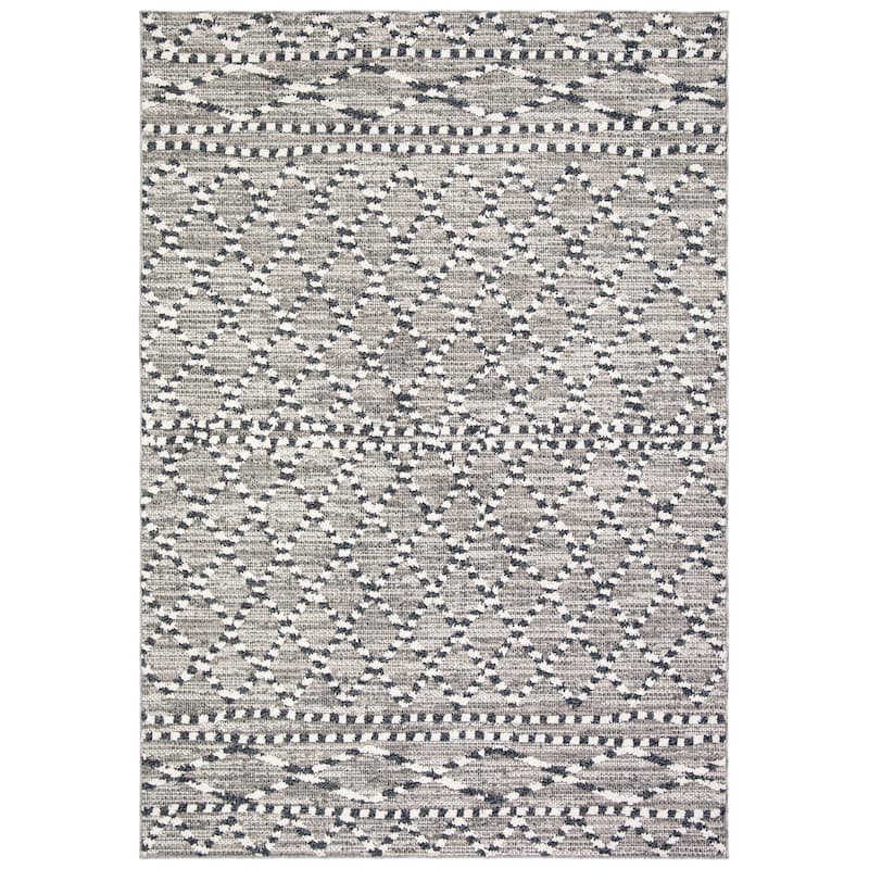 SAFAVIEH Global Berlinde Moroccan Trellis Indoor/ Outdoor Waterproof Patio