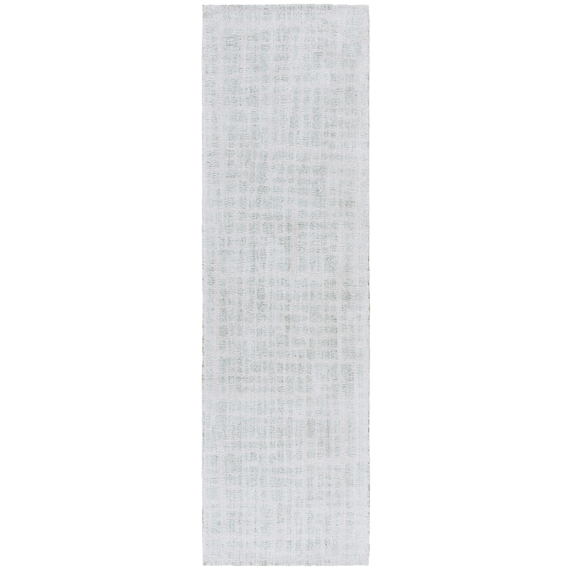 SAFAVIEH Handmade Restoration Urbina Vintage Rug - 2'3" x 8' Runner - Green/Ivory