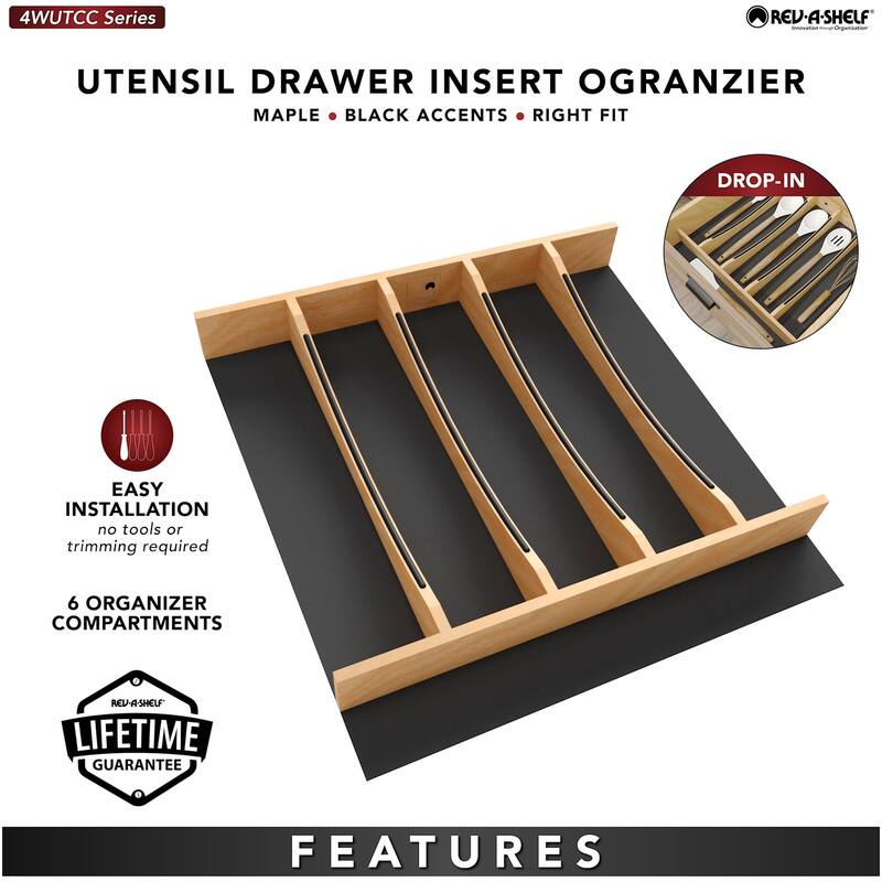 Rev-A-Shelf 4WUTCC-24-1 Craftsman 19-1/4" W X 19-1/2"D Designer Solid