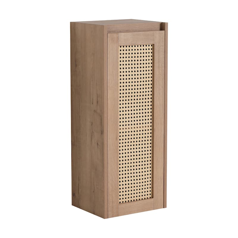 GDFStudio Bathroom Wall-Mounted Side Cabinet with Soft Close Doors