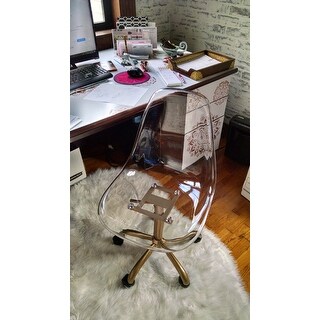 Shop South Shore Clear Acrylic Office Chair with Wheels ... Shop allmodern for modern and contemporary clear acrylic desk chairs to match your style and budget.
