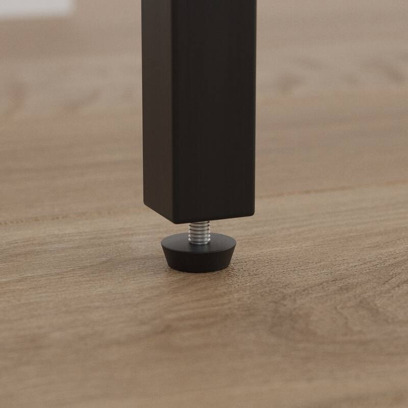 Bar Table and Chairs Set for 4, 5-Piece Rectangle Pub Bistro Table and Stools Set with Backrest, Counter Height Dining Table Set