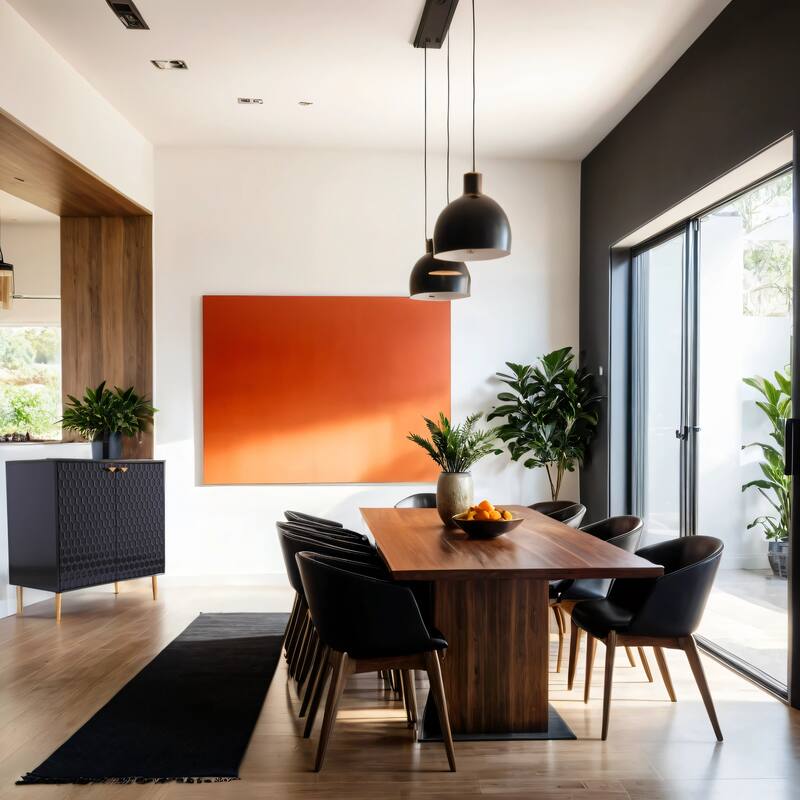 Hexagonal Pattern 2-door Storage Cabinet Buffet Cabinet Sideboard