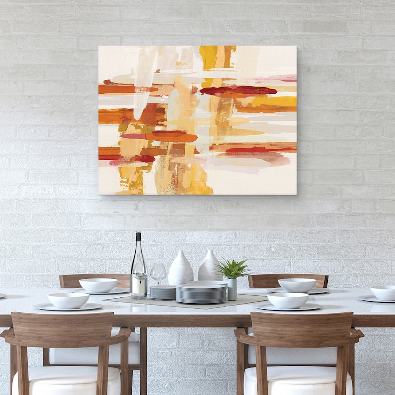 Clay Stacks by Randy Hibberd Canvas Art Print