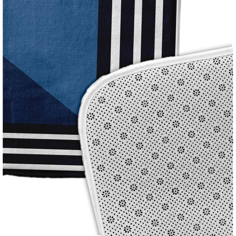 Nautical Angles Bath Mat