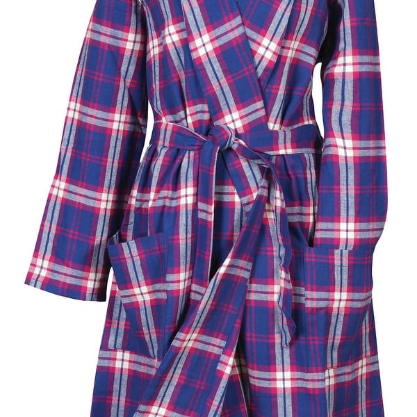 white christmas dresses Women's Brushed Cotton Dressing Gown