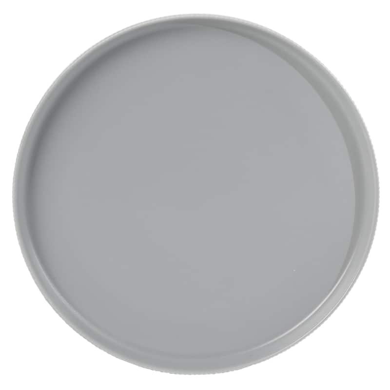 Gibson Home Dempsey Road 12-Piece Durable Modern Embossed Stoneware Dinnerware Set - Service for 4