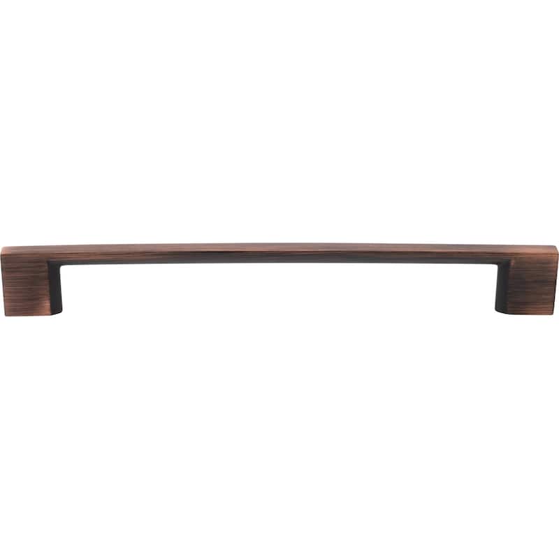DesignPerfect DPA10S796 Sleek Pack of (10) - 7-9/16" Center to Center - Brushed Oil Rubbed Bronze