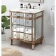 preview thumbnail 5 of 5, 30" Mirrored Asselin Bathroom Sink Vanity