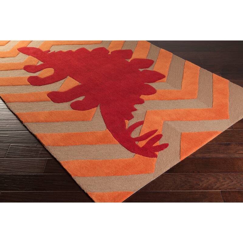 Hand-Tufted Mandy Geometric Area Rug