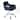 ROSS Adjustable Height Seat with Upholstery and Mid-Back Support Ergonomic Office Chair with Arms