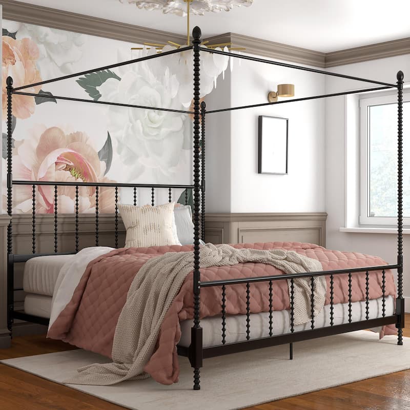 Avenue Greene Elliot Metal Canopy Bed