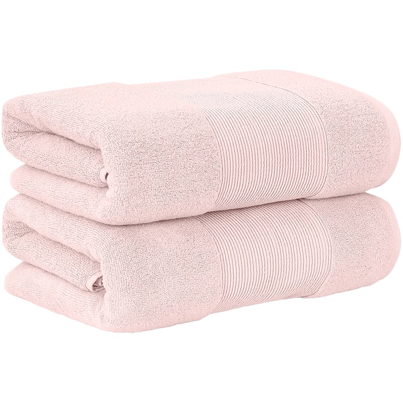 Modern Threads Air Cloud 2-Pack Oversized Bath Sheet Set