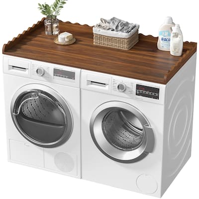 Anmytek Washer and Dryer Countertop 27.5"x54" for Laundry Room Organization