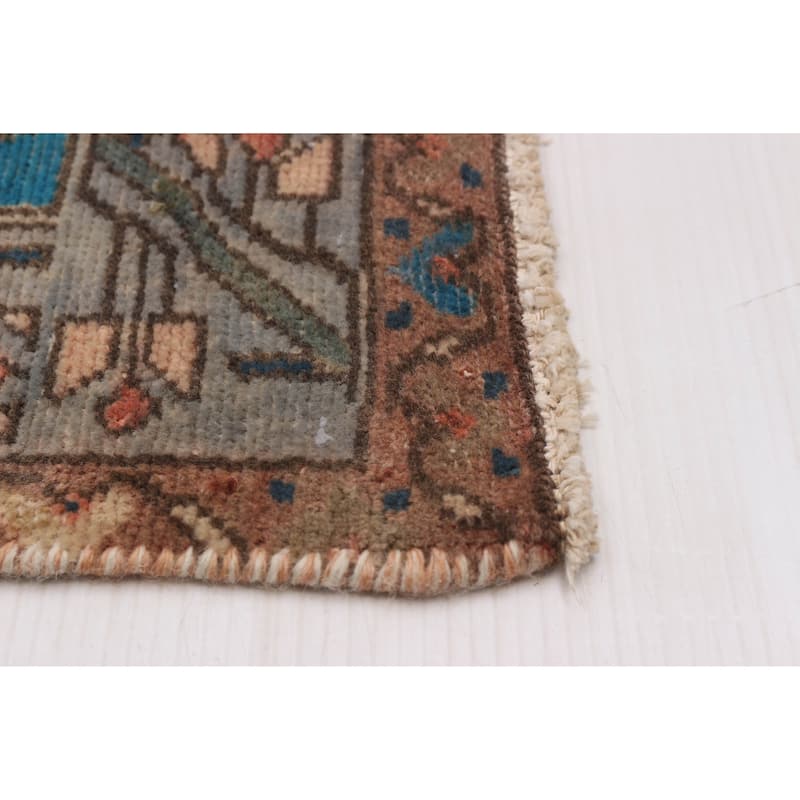 ECARPETGALLERY Hand-knotted Anatolian Vintage Copper Wool Rug - 3'6 x 4'10