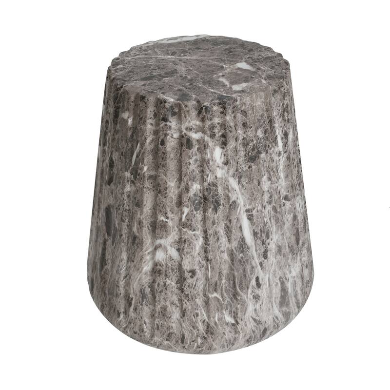 Christopher Knight Home- Sophia MGO Outdoor Carved Side Table