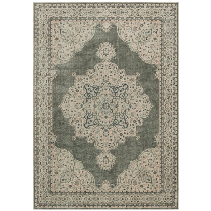 SAFAVIEH Vintage Tennie Rug - 2'7" x 4' - Light Grey
