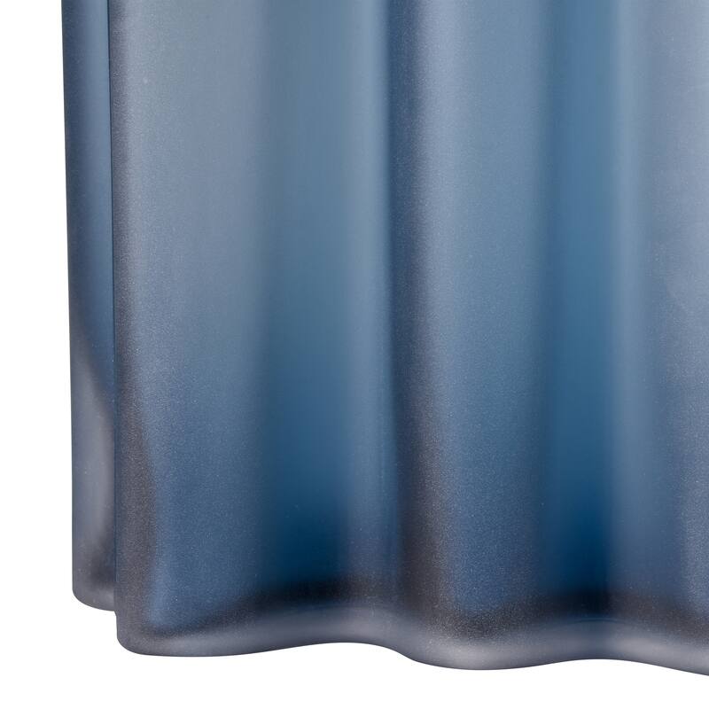 Elk Home Glennon Navy Finish Glass 8.25 Inch Wide Vase