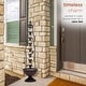 preview thumbnail 5 of 10, Alpine Corporation 41" Tall Indoor/Outdoor Metal Hanging 7-Cup Tiered Floor Water Fountain, Bronze