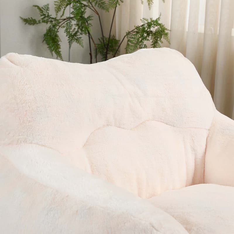 Giant Bean Bag Sofa Chair with Armrests,for Ultimate Comfort and Versatility in Any Room