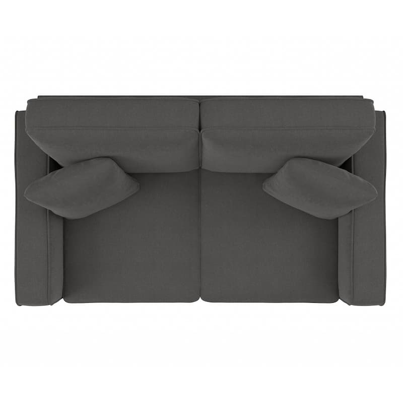 Bush Furniture Stockton 61W Small Loveseat Sofa for Living Room